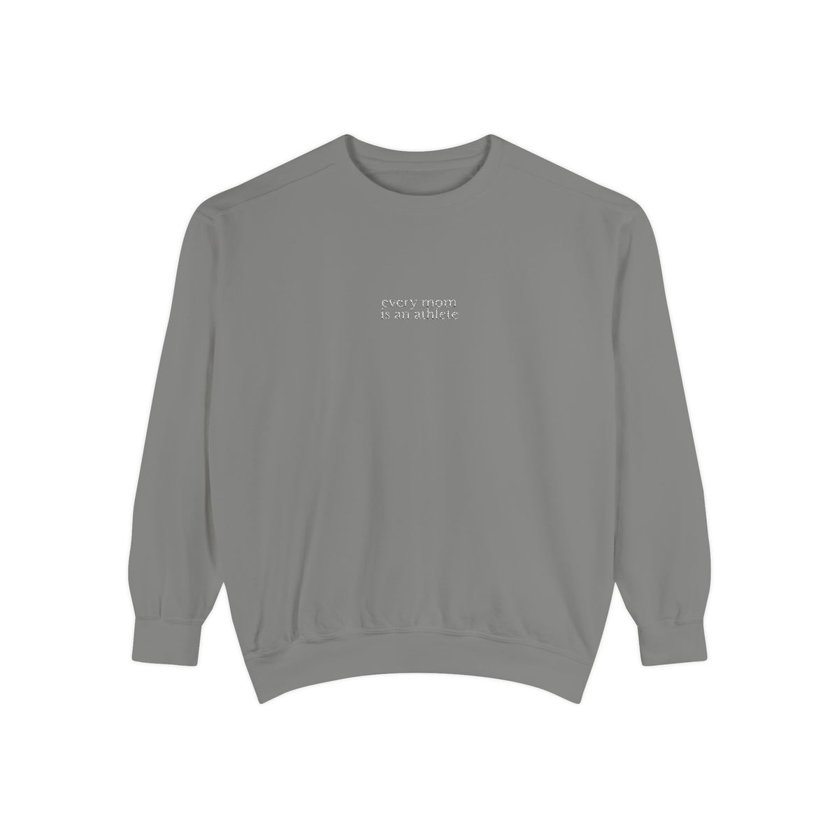 Embroidered sweatshirt Every Mom is an Athlete