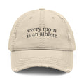 Distressed Embroidered Dad Hat