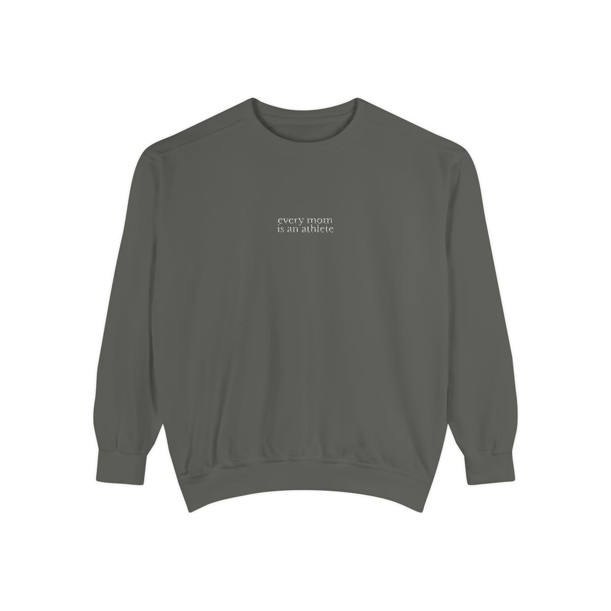 Embroidered sweatshirt Every Mom is an Athlete