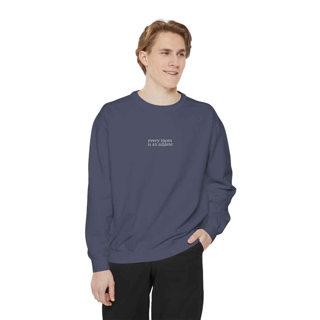 Embroidered sweatshirt Every Mom is an Athlete