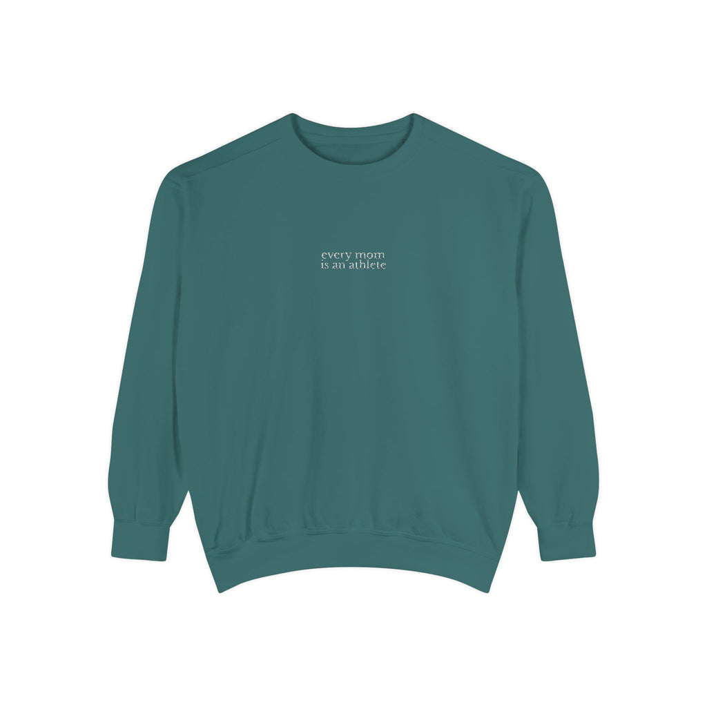 Embroidered sweatshirt Every Mom is an Athlete