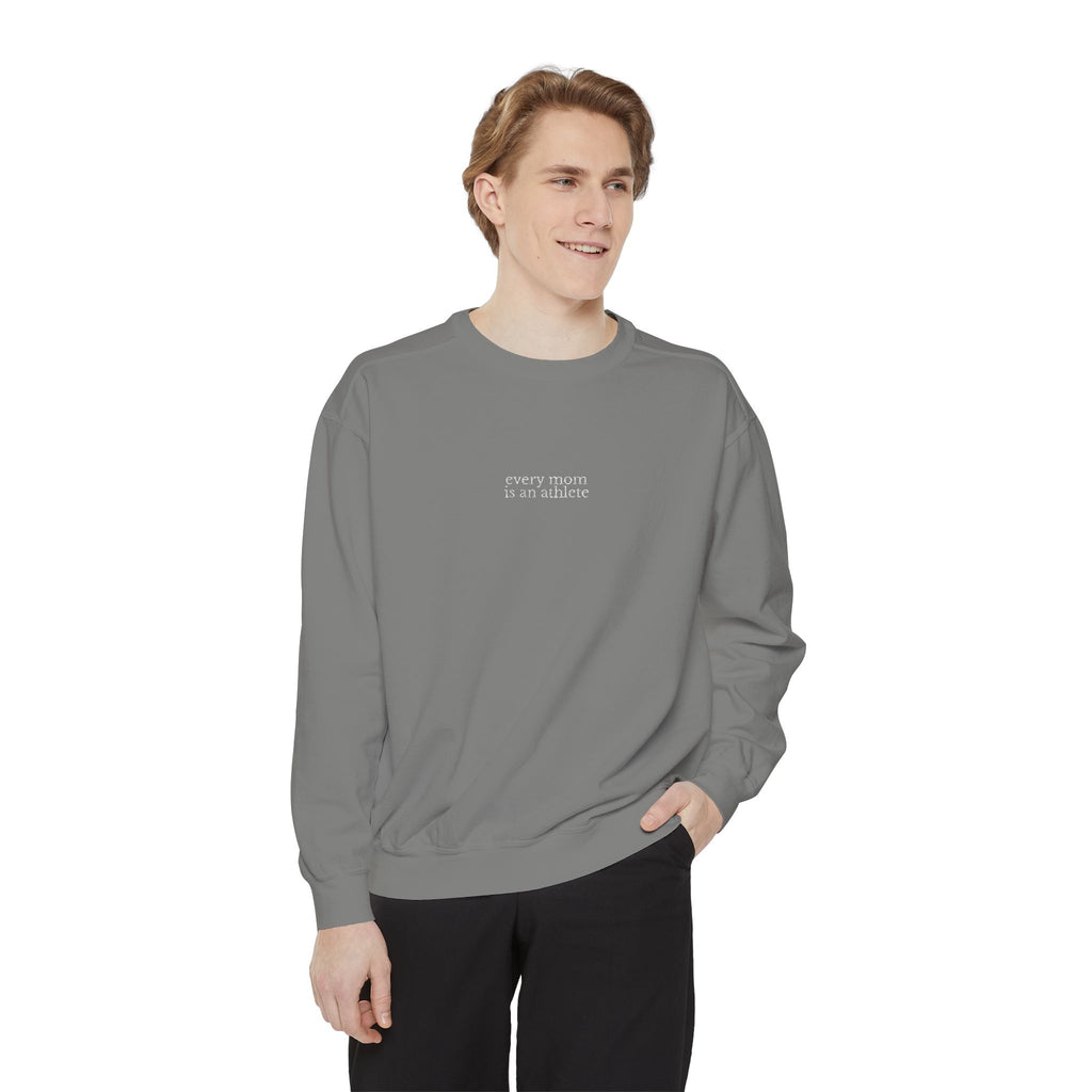 Embroidered sweatshirt Every Mom is an Athlete